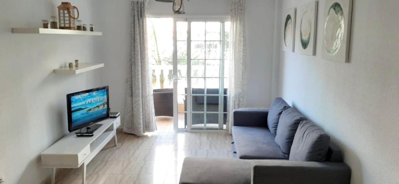 Beach Apartment With Pool Palm-mar Dış mekan fotoğraf